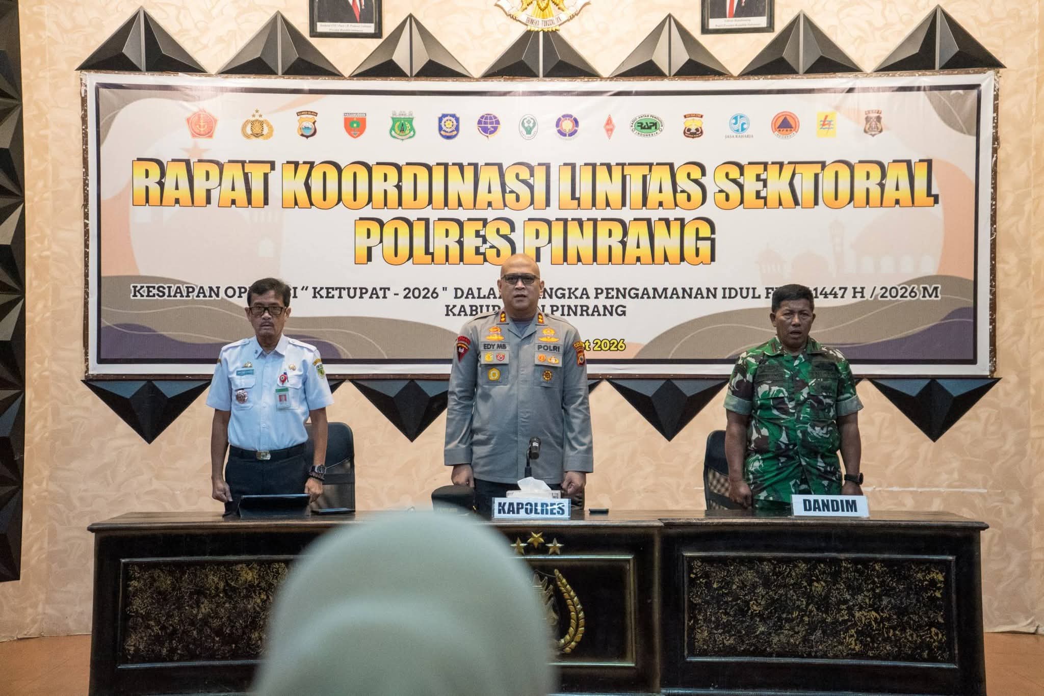 Hadapi Arus Mudik Lebaran 2026, Pemkab dan Polres Pinrang Fokus Keamanan dan Stok Pangan Supalamedia