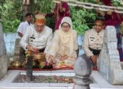 Wakil Bupati Pinrang Sambut Rombongan Wabup Bone di Makam Raja Bone XXVIII