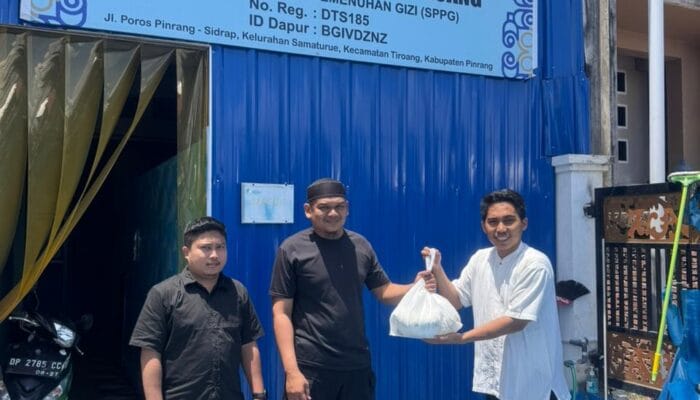 Jadi Mitra SPPG Samaturue, Koperasi SEM Bagikan Sembako ke Relawan MBG