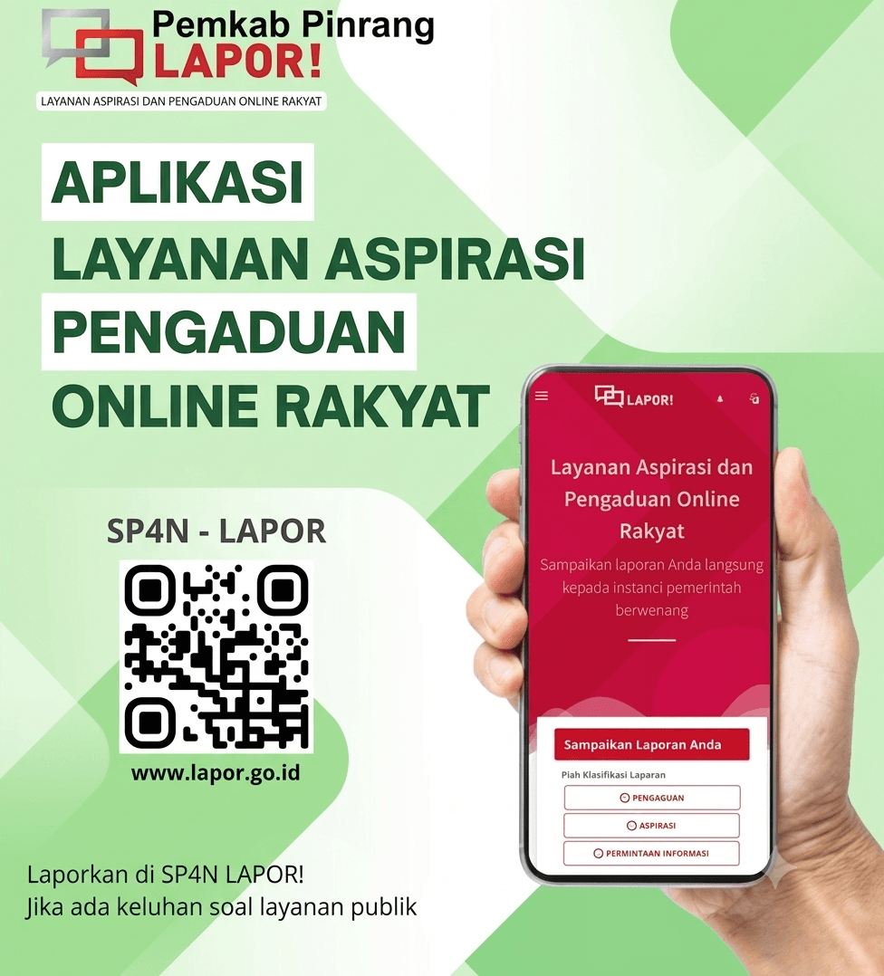 Masyarakat Pinrang Didorong Aktif Mengadu via SP4N-LAPOR 1 Masyarakat Pinrang Didorong Aktif Mengadu via SP4N-LAPOR Supalamedia