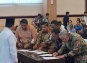 Bupati Pinrang Tandatangani Berita Acara Penetapan LP2B di Rakor Sulsel Supalamedia