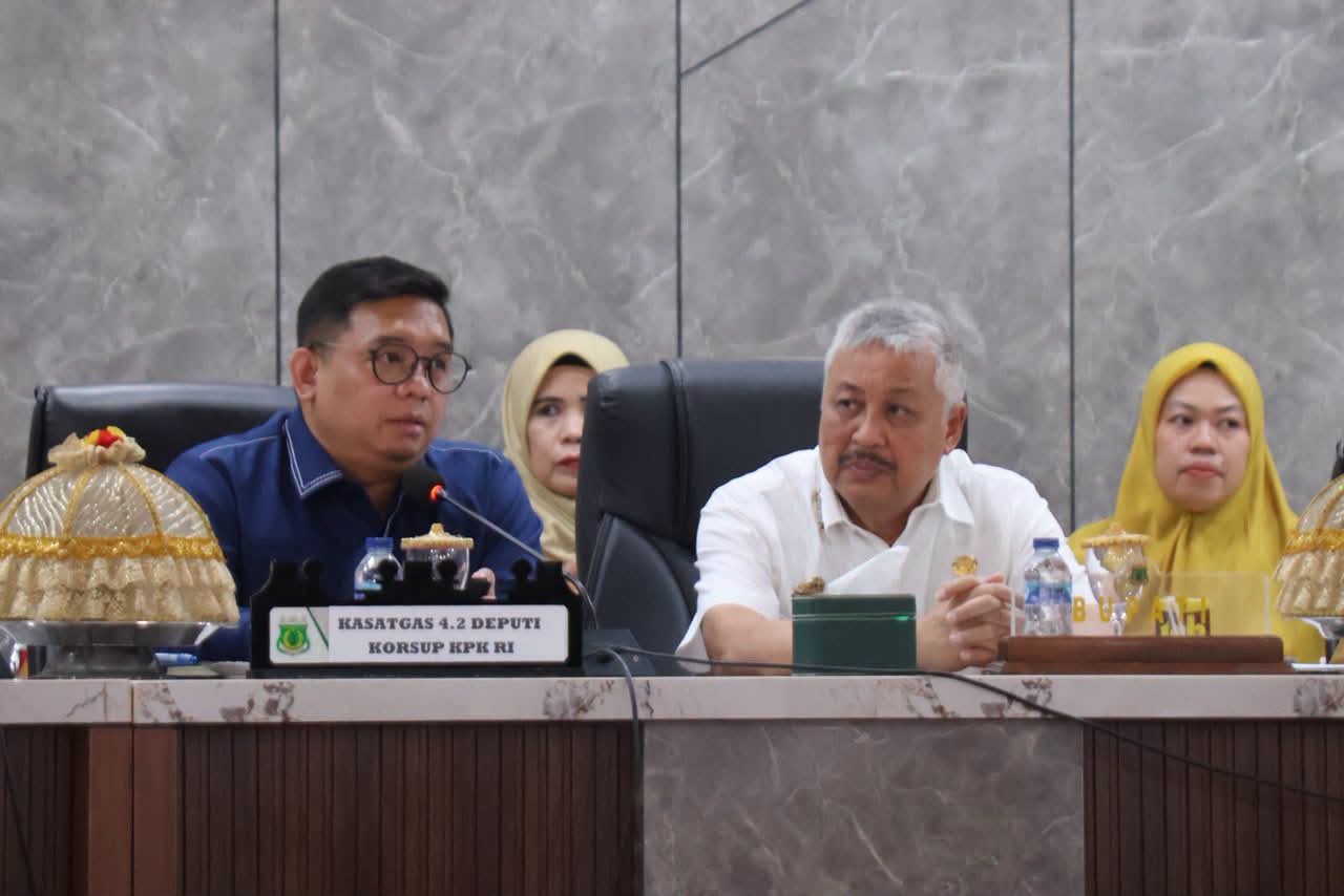 KPK Dorong Pemkab Pinrang Genjot PAD Secara Maksimal. Supalamedia