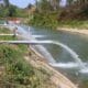 Sungai Saddang Dipompa  ke Saluran Induk Pekkabata Untuk Menambah Pasokan Air