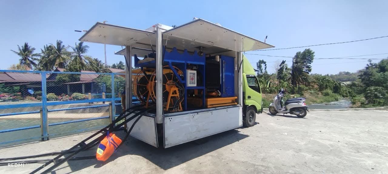 Jaga Debit Air Saluran Pertanian, BBWS Bantu Pinrang Dua Mobile Pump 1 Jaga Debit Air Saluran Pertanian, BBWS Bantu Pinrang Dua Mobile Pump Supalamedia