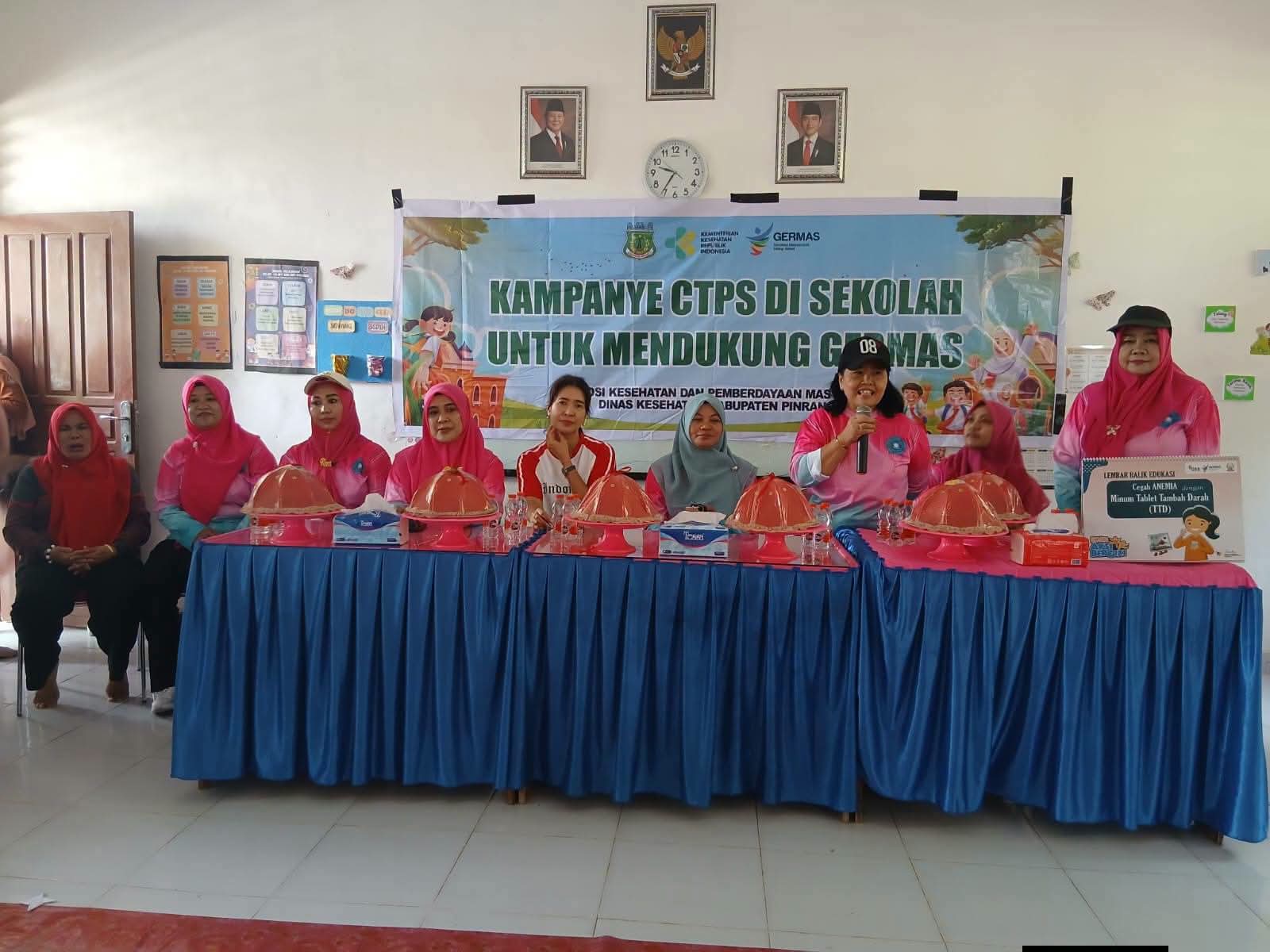 Dinkes Pinrang Dorong Budaya Hidup Bersih melalui Edukasi Cuci Tangan di Sekolah Supalamedia