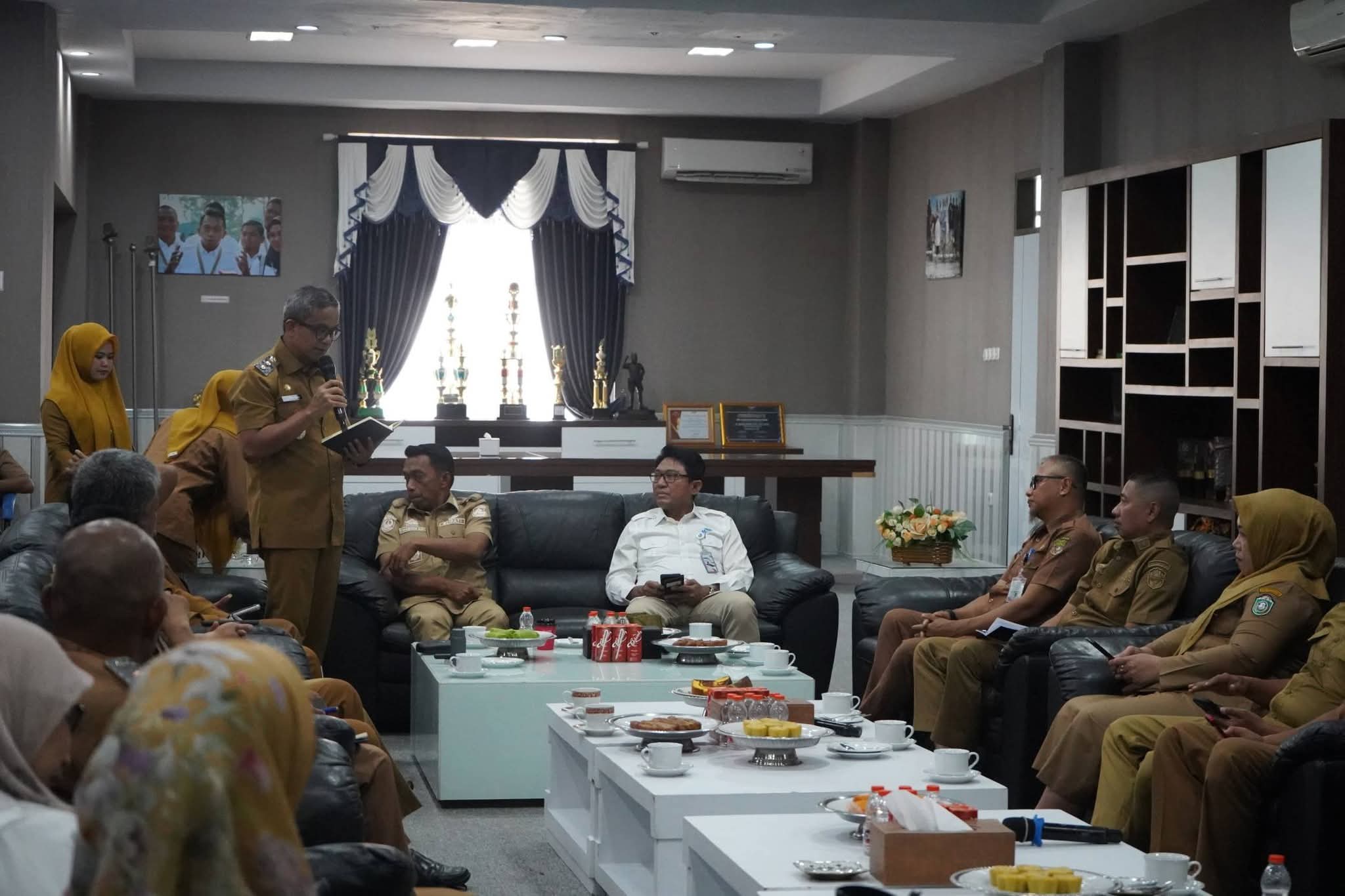 Wakil Bupati Pinrang Hadiri Rakor Perencanaan Pengolahan Sampah Menjadi Energi Listrik Regional Supalamedia